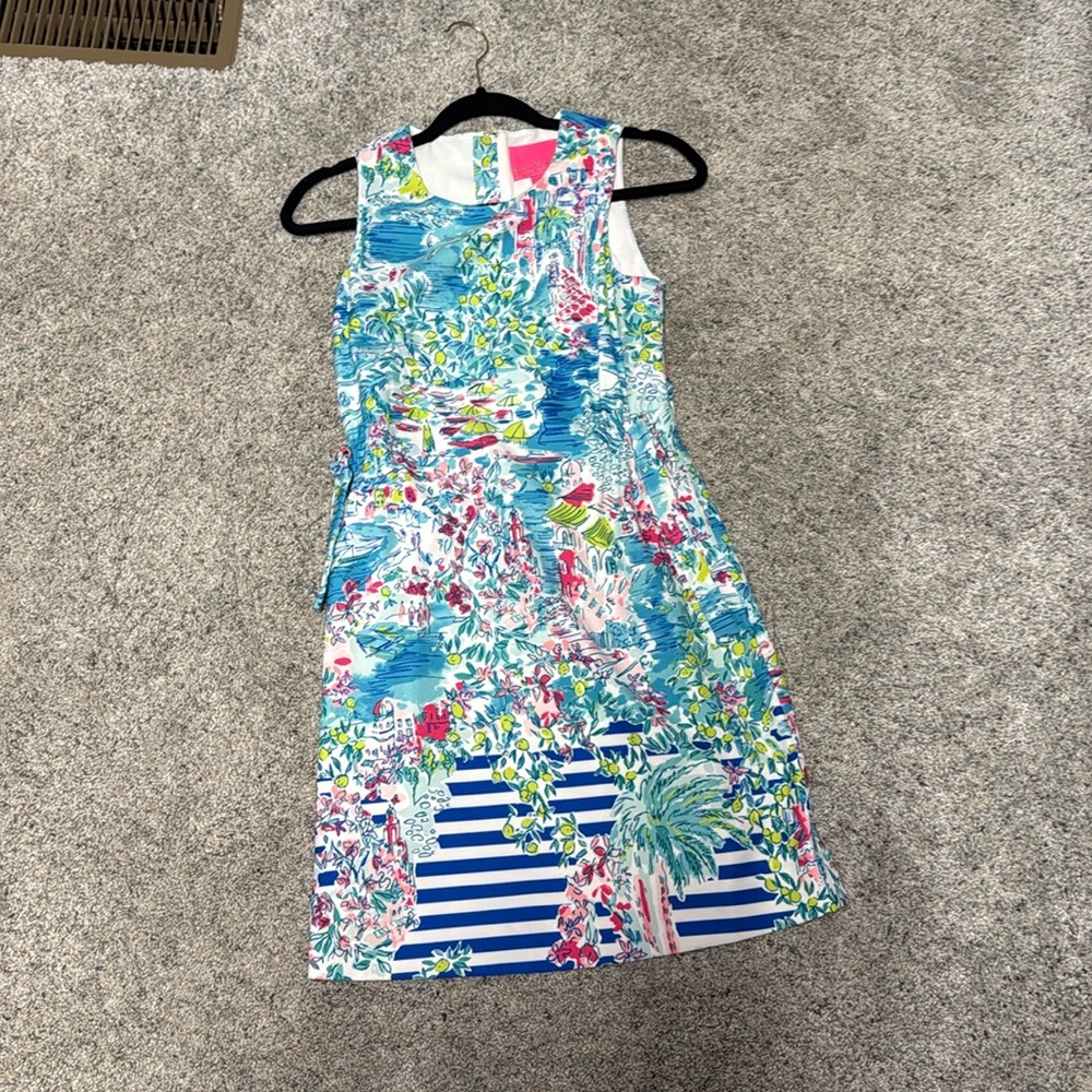 Women’s 00 Lilly Pulitzer shift dress.